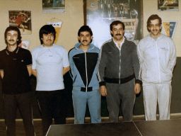 İTÜ Masa Tenisi Müessese Takımı (1987)